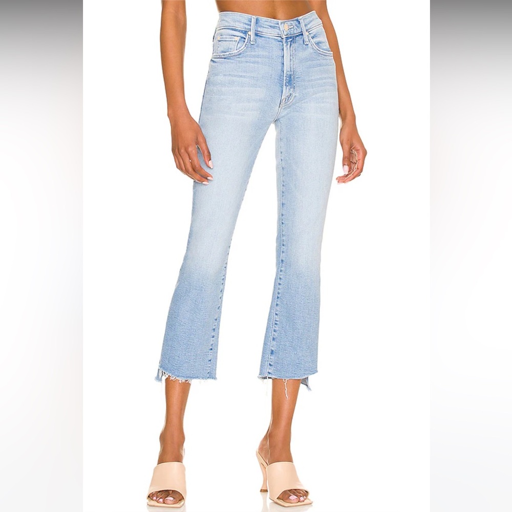 Limited Edition MOTHER Crop Step Fray Jeans